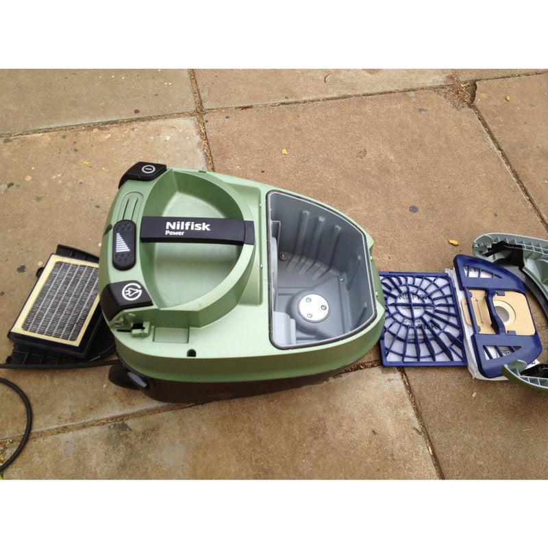 Nilfisk Power P40 Vacuum Cleaner Series Upgraded H13 HEPA Filter - TVD The Vacuum Doctor