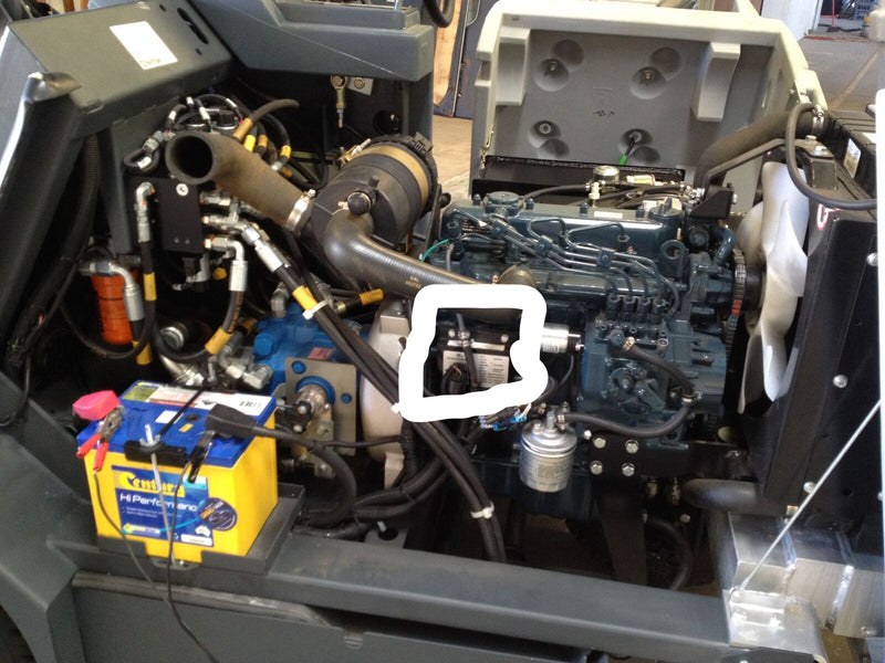 Nifisk SR1900 Diesel Rider Sweeper Exhaust Pipe Service Kit - TVD The Vacuum Doctor