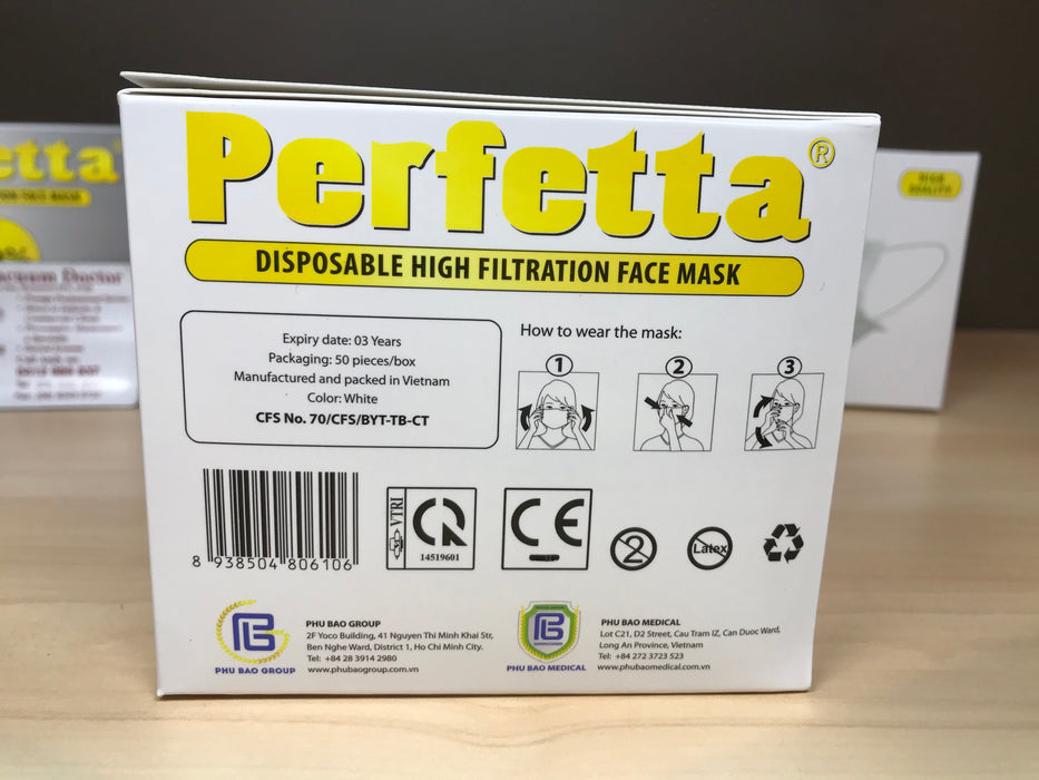 Disposable Level 2 TGA Surgical Face Mask (PK50) For Personal Protection Against Bacteria and Germs