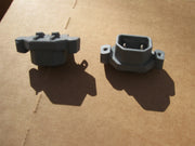 Nilfisk and Tellus GM80 Vacuum Cleaner IEC 2 Pin Female Grey Motor Socket Kit - TVD The Vacuum Doctor