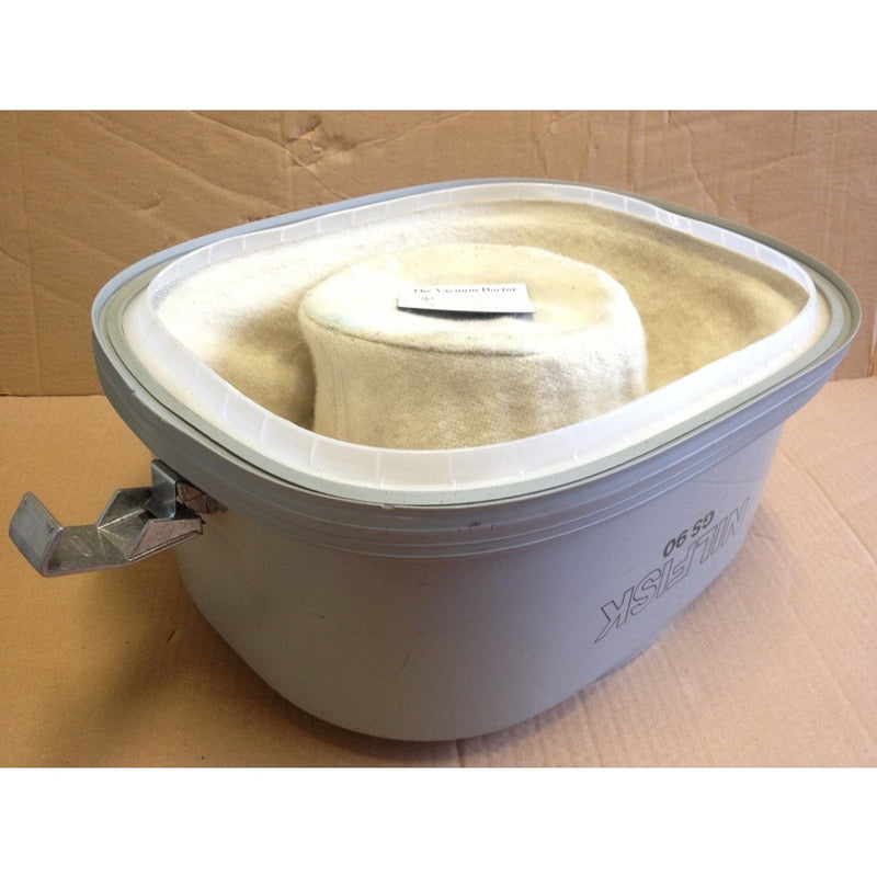 Nilfisk GM90 and GS90 Top Container Complete With Filter NO LONGER AVAILABLE - TVD The Vacuum Doctor