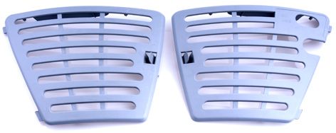Nilfisk Bacuum Backpack Vacuum Cleaner Diffuser Filter Grill Set Of Two