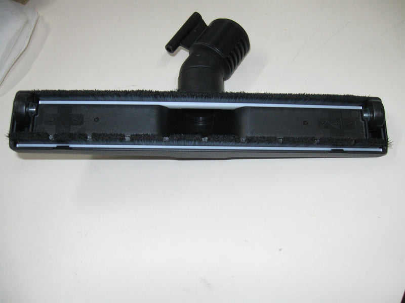 Nilfisk Small Black Hard Floor 300mm Wide Nozzle With Wheels And Bristles - TVD The Vacuum Doctor
