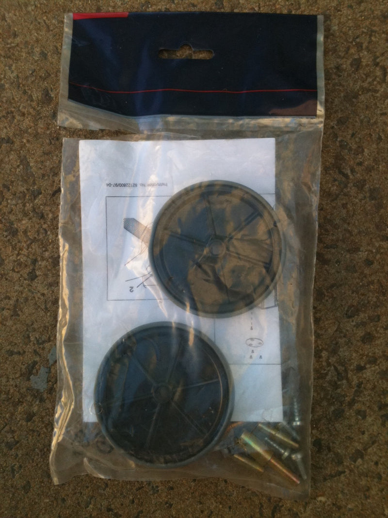 Nilfisk GM500 King Rear Wheels Kit No Longer Available Choose 12009300 - TVD The Vacuum Doctor