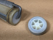 Nilfisk-ALTO Vacuum Cleaner Industrial Wheeled Floor Nozzle Wheel Kit - TVD The Vacuum Doctor