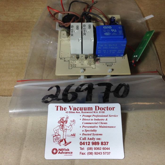 Nilfisk-ALTO Steamtec 500 and 600 230Volt Circuit Board PCB ONE ONLY - TVD The Vacuum Doctor