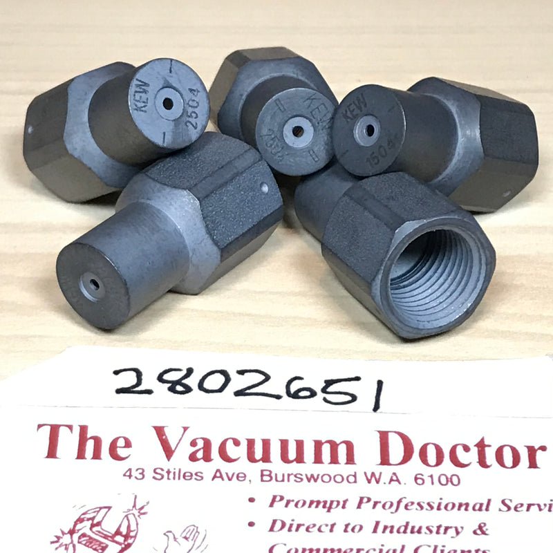 Gerni KEW Basic Tornado Nozzle 150 Jet For Pressure Washer Lances Marked 2504 - TVD The Vacuum Doctor