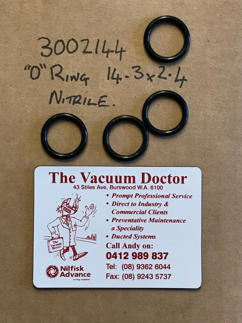 Gerni Super 130.2 Pressure Washer Hose Reel 14.3 x 2.4 Nitril O Ring - TVD The Vacuum Doctor