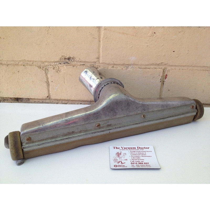 Nilfisk and Tellus Aluminium 38mm Neck For Vacuum Cleaner Wheeled Floor Nozzle - TVD The Vacuum Doctor