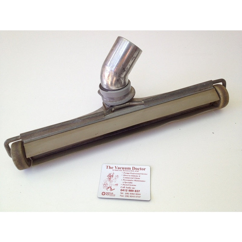 Nilfisk and Tellus Aluminium 38mm Neck For Vacuum Cleaner Wheeled Floor Nozzle - TVD The Vacuum Doctor