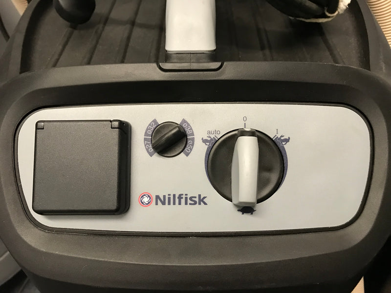 Nilfisk IVB5 and IVB7 XC Vacuum Cleaner Switch Box Cover WITHOUT Grey Label - TVD The Vacuum Doctor