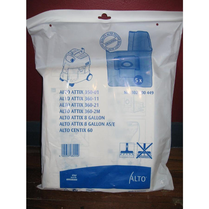 Nilfisk IVB 3M Commercial Wet and Dry Vacuum Cleaner 30 Lit Dustbags 5 Pack - TVD The Vacuum Doctor