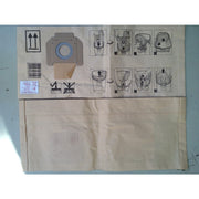 Nilfisk IVB3 M Wet and Dry Vacuum Cleaner 30 Litre Plastic Sack Pack of 5 - TVD The Vacuum Doctor