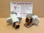 Nilfisk and Tellus GSD GAE Motor Carbon Brush and Spring OBSOLETE - TVD The Vacuum Doctor