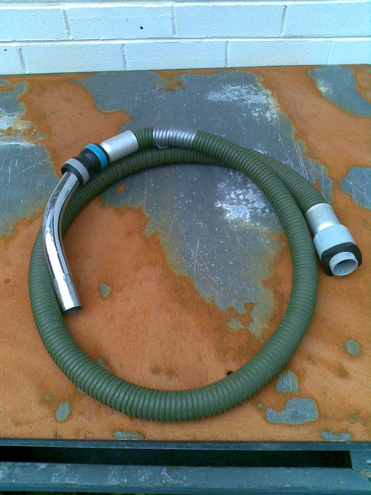 Nilfisk and Tellus Bare Green Rubber Reinforced Tapered Vacuum Hose 38-32mm - TVD The Vacuum Doctor