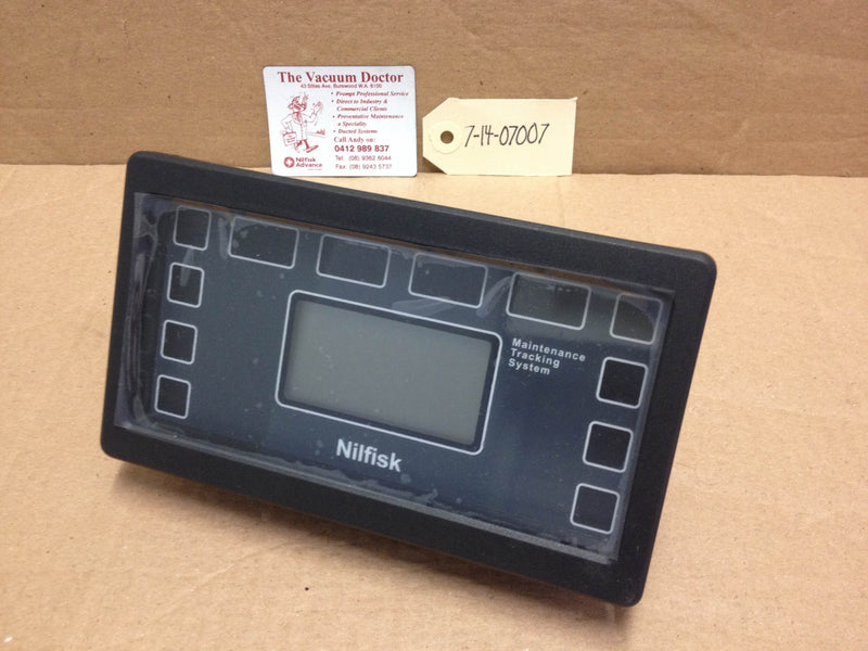 Nilfisk-Advance RS502 Diesel Powered Road Sweeper Dashboard Instrument - TVD The Vacuum Doctor