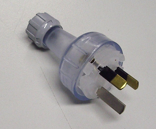 Clipsal 3 Pin 10 AMP Australian Re-wireable Replacement GPO Plug Top - TVD The Vacuum Doctor
