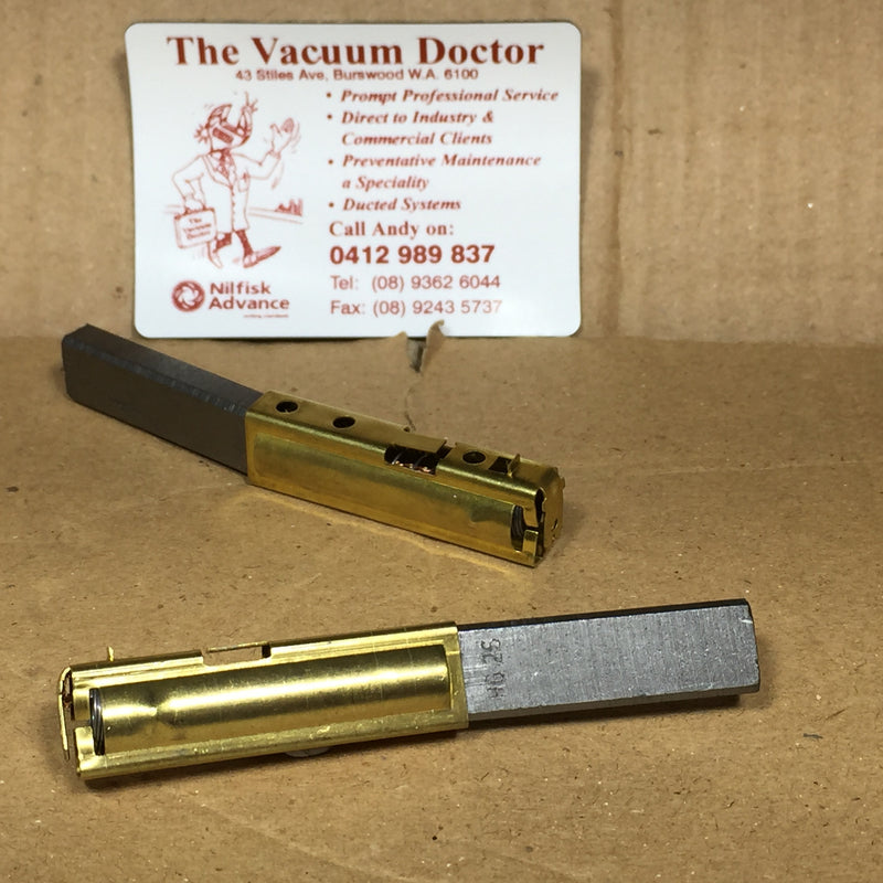 NilfiskCFM S2 and S3 Industrial Vacuum Cleaner Motor Carbon Brush Kit - TVD The Vacuum Doctor