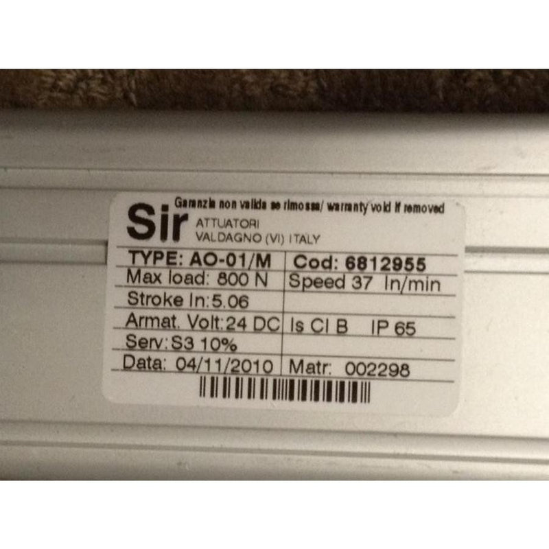 Nilfisk-ALTO Clarke Boost 32 Battery Floor Scrubber Scrub Deck Actuator - The Vacuum Doctor