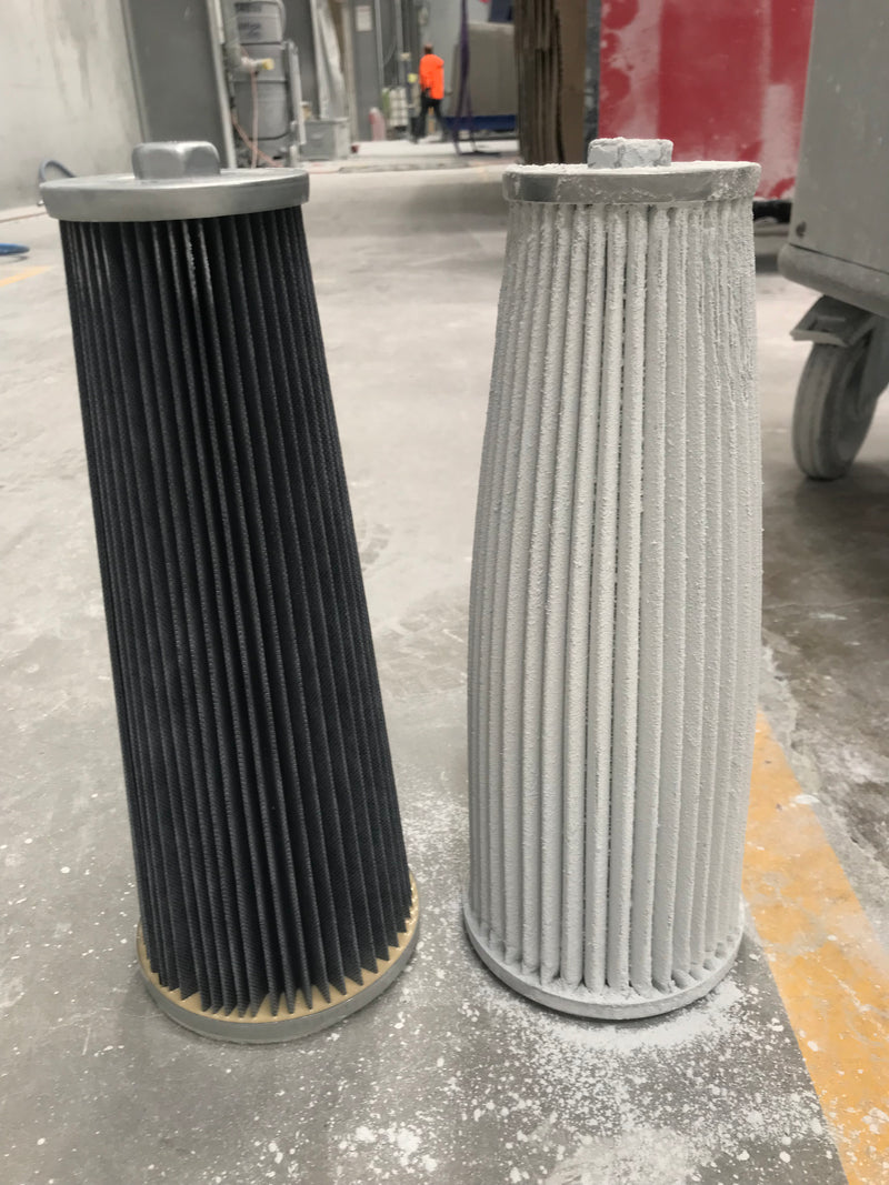 NilfiskCFM T40 W Infiniclean Antistatic Polyester Conical Filter Cartridge Five Needed Per Set