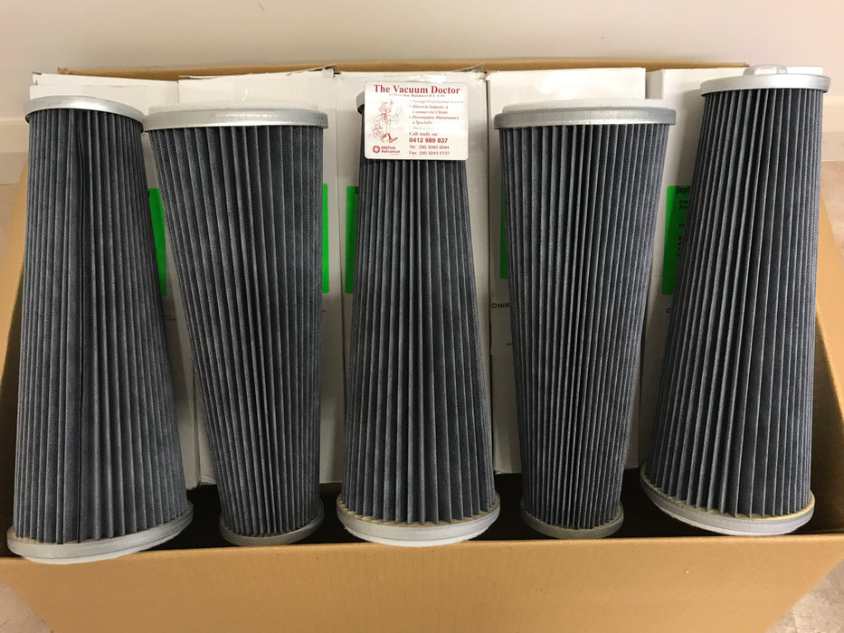 NilfiskCFM T40 W Infiniclean Antistatic Polyester Conical Filter Cartridge Five Needed Per Set