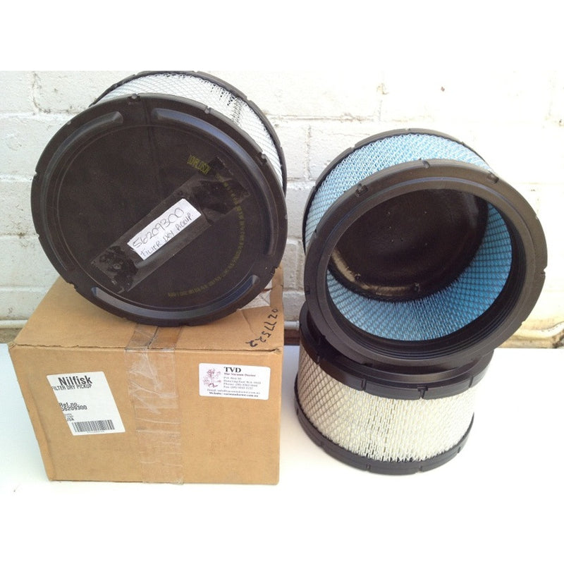 Nilfisk GWD1020 and GWD1030 Wet and Dry Commercial Vacuum Cleaner Dry Filter - TVD The Vacuum Doctor