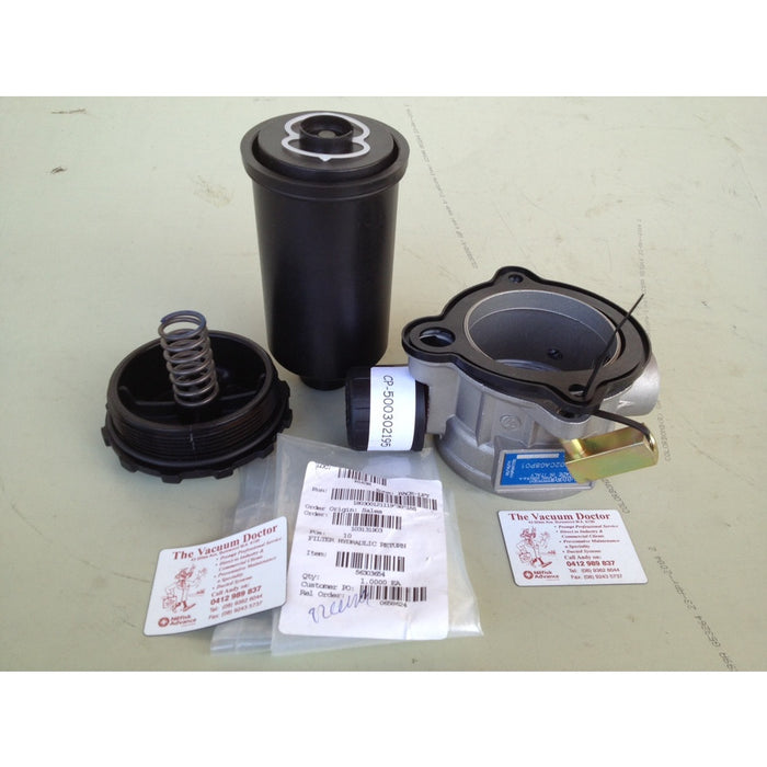 Nifisk SR1800 and CR1200 and CR1400 Hydraulic Oil Return Filter - The Vacuum Doctor