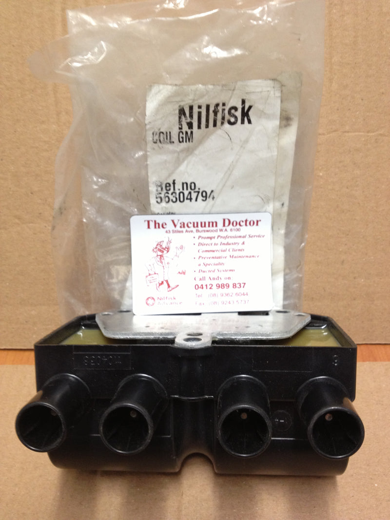 Nifisk SR1800 SR1900 and CR1100 CR1200 and CR1400 Gas and Petrol Engine Ignition Coil - TVD The Vacuum Doctor