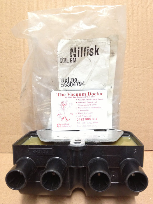 Nifisk SR1800 SR1900 and CR1100 CR1200 and CR1400 Gas and Petrol Engine Ignition Coil - TVD The Vacuum Doctor