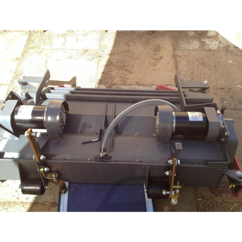 Nilfisk BR800S Rider Battery Operated Scrubber Cylindrical Deck Complete - The Vacuum Doctor