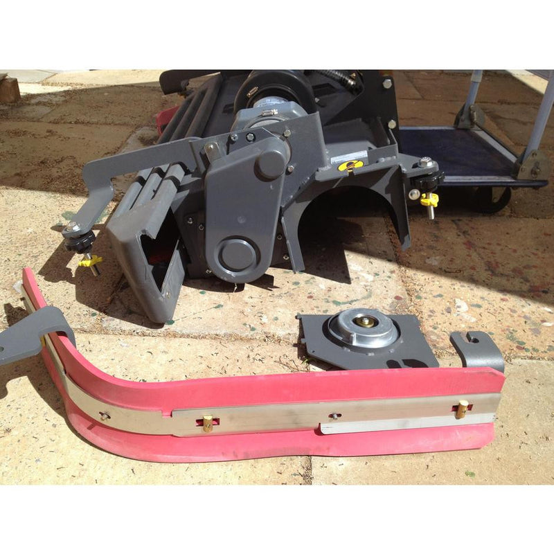 Nilfisk BR800S Rider Battery Operated Scrubber Cylindrical Deck Complete - The Vacuum Doctor