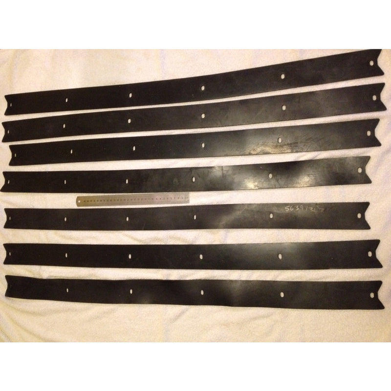 Nilfisk BA750 and Advance C-Max Floor Scrubber Oil Resistant Rear Squeegee Blade - TVD The Vacuum Doctor