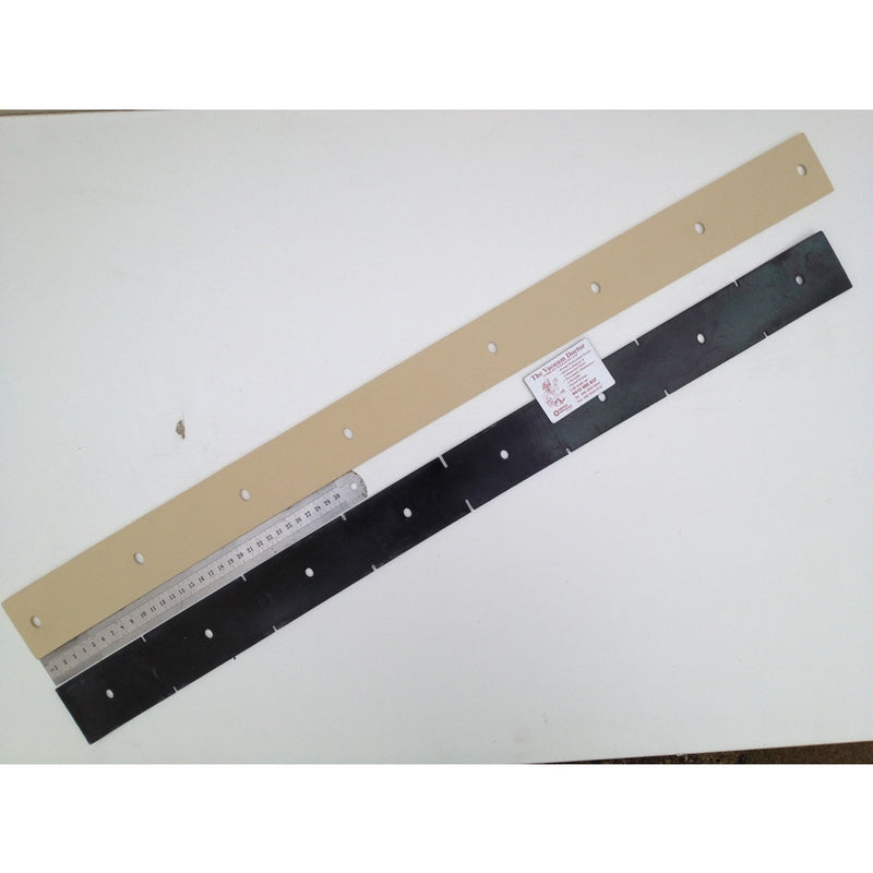 Nilfisk BA600 and Advance Convertamatic Squeegee Front Black Blade - TVD The Vacuum Doctor