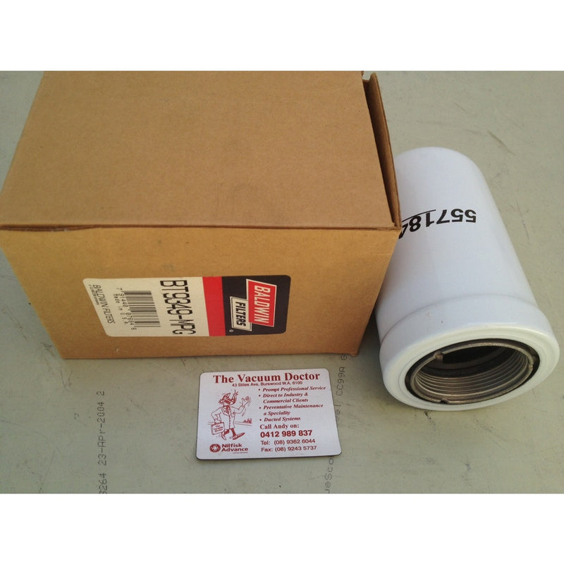 Nifisk SR1800 Sweeper and CR1200 and CR1400 Combi Machine Hydraulic Oil Filter - TVD The Vacuum Doctor