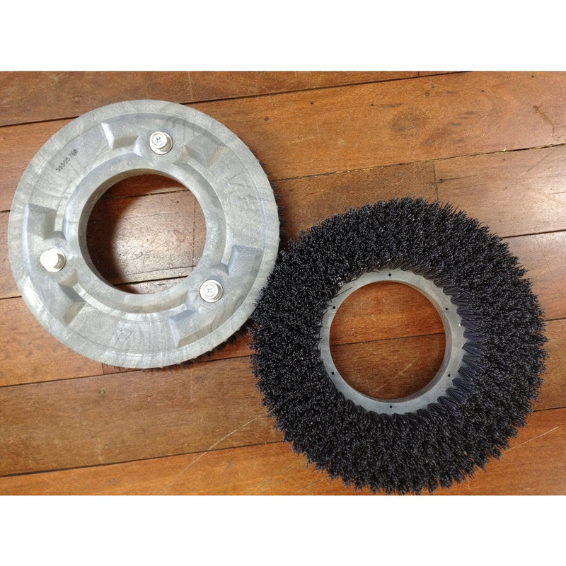 Nilfisk BA855 and Advance Warrior Floor Scrubber Black Prolene Brush 2 Required - TVD The Vacuum Doctor