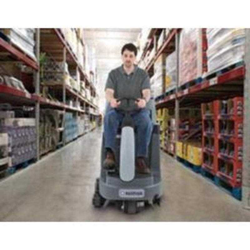 Nilfisk BR855 Battery Operated Rider Floor Scrubber Complete With FREE Freight! - TVD The Vacuum Doctor
