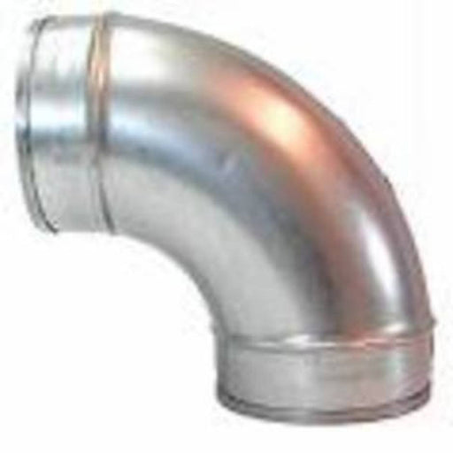 NilfiskCFM Zinc Plated 89mm 90 Degree Elbow For Ducted Vacuum Systems - TVD The Vacuum Doctor