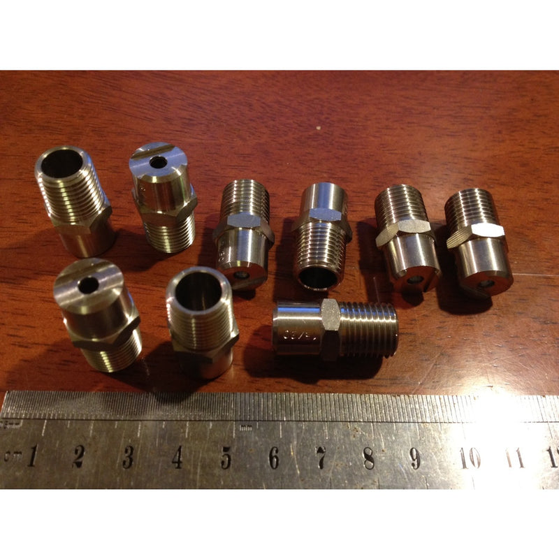 NilfiskFood Ecolab Pressure Washer Tornado Nozzle 15-30 Stainless Steel - TVD The Vacuum Doctor