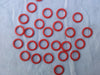 Red Plastic 1/4" Inch Seal Gasket - TVD The Vacuum Doctor