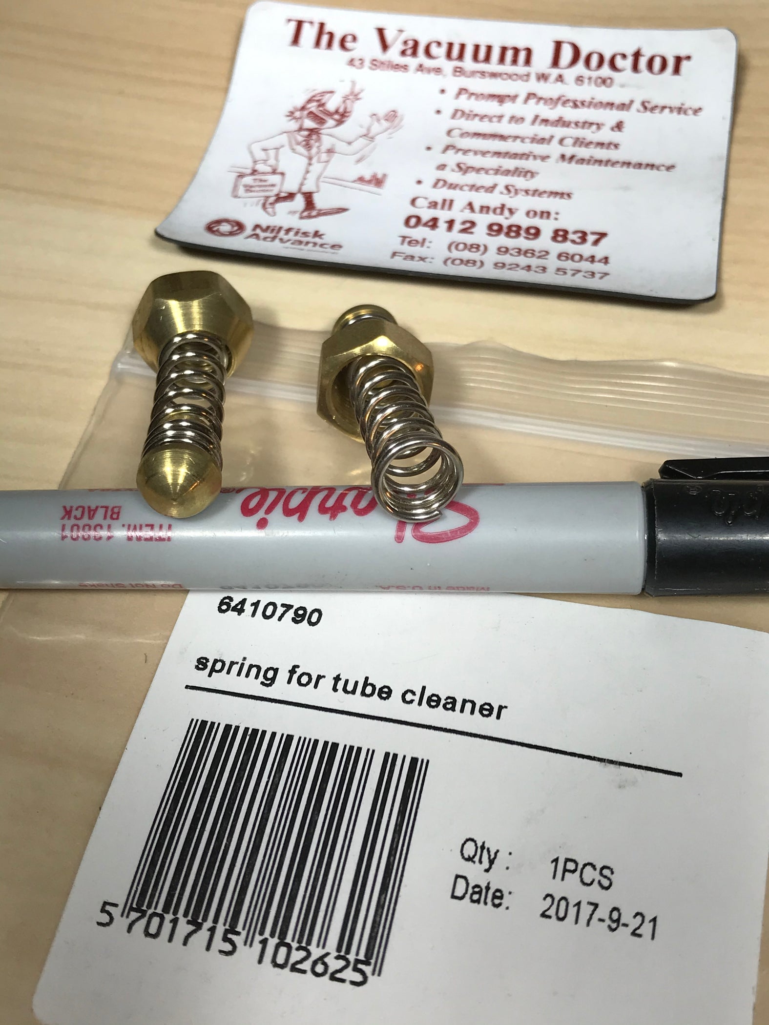 Gerni Domestic Pressure Washer Drain Sewer and Tube Cleaner Repmnt Tip