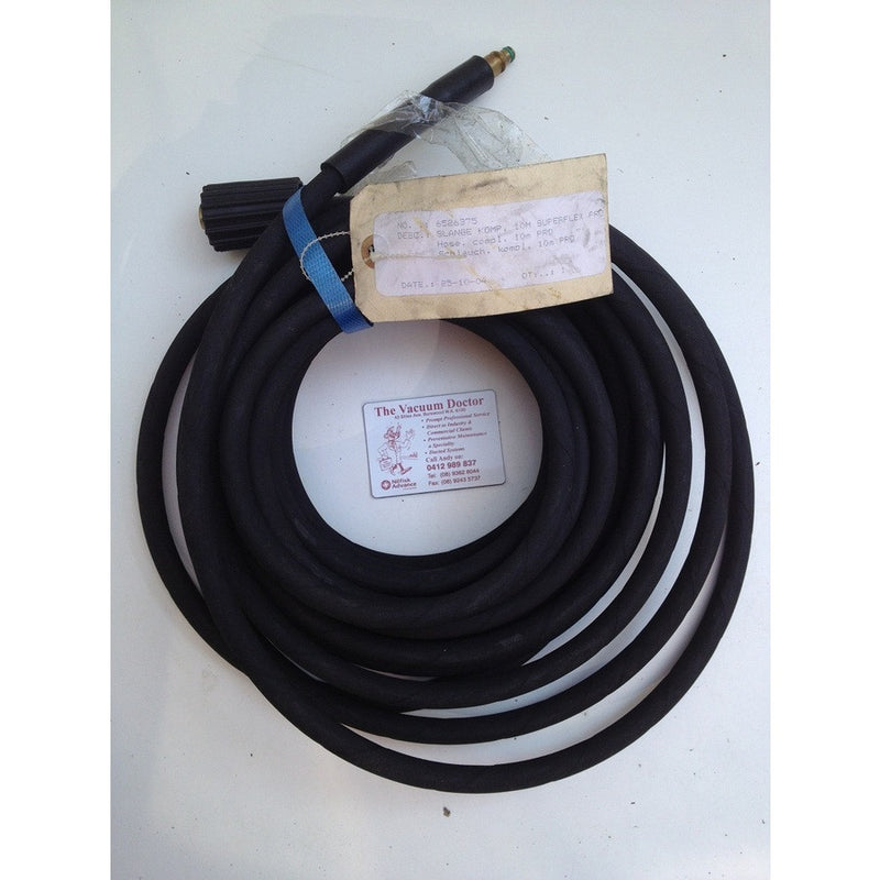 Gerni Superflex Pro 10 Meter 150 Bar Pressure Washer Hose NLA - TVD The Vacuum Doctor