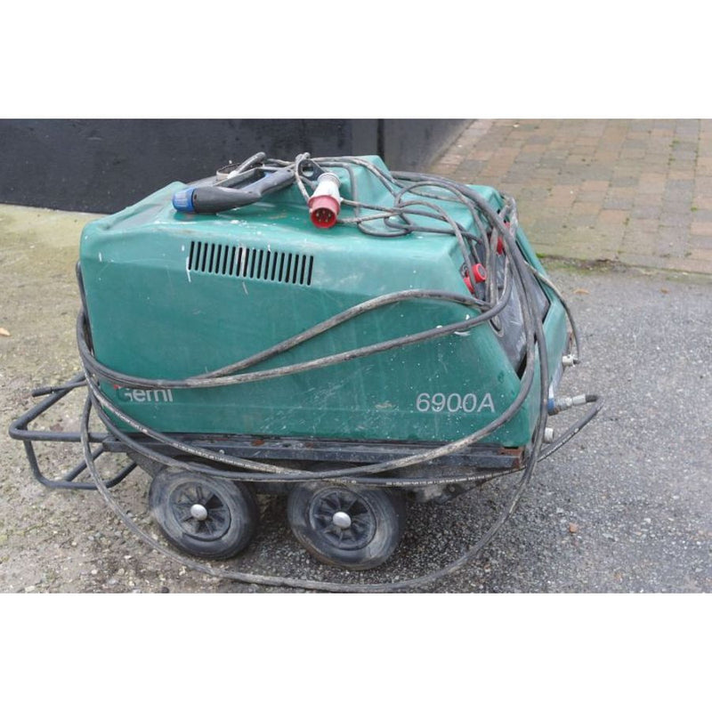 Gerni 6900A Hot Water Pressure Washer Pump Brass Cylinder Head Complete - The Vacuum Doctor