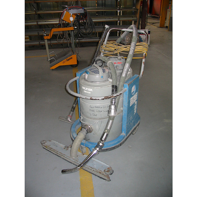 Nilfisk and Tellus GM82 and GM83 Industrial Vacuum Cleaner Steel Deflector - TVD The Vacuum Doctor