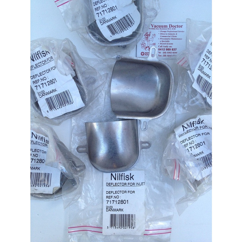 Nilfisk and Tellus GM82 and GM83 Industrial Vacuum Cleaner Steel Deflector - TVD The Vacuum Doctor