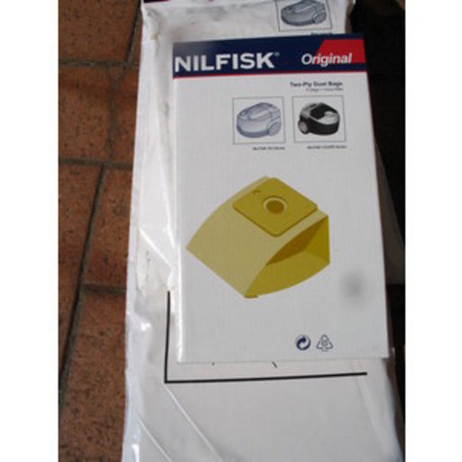 Nilfisk Coupe Parquet and Go Dustbags Pack of 5 UNAVAILABLE See PN78602600 - TVD The Vacuum Doctor