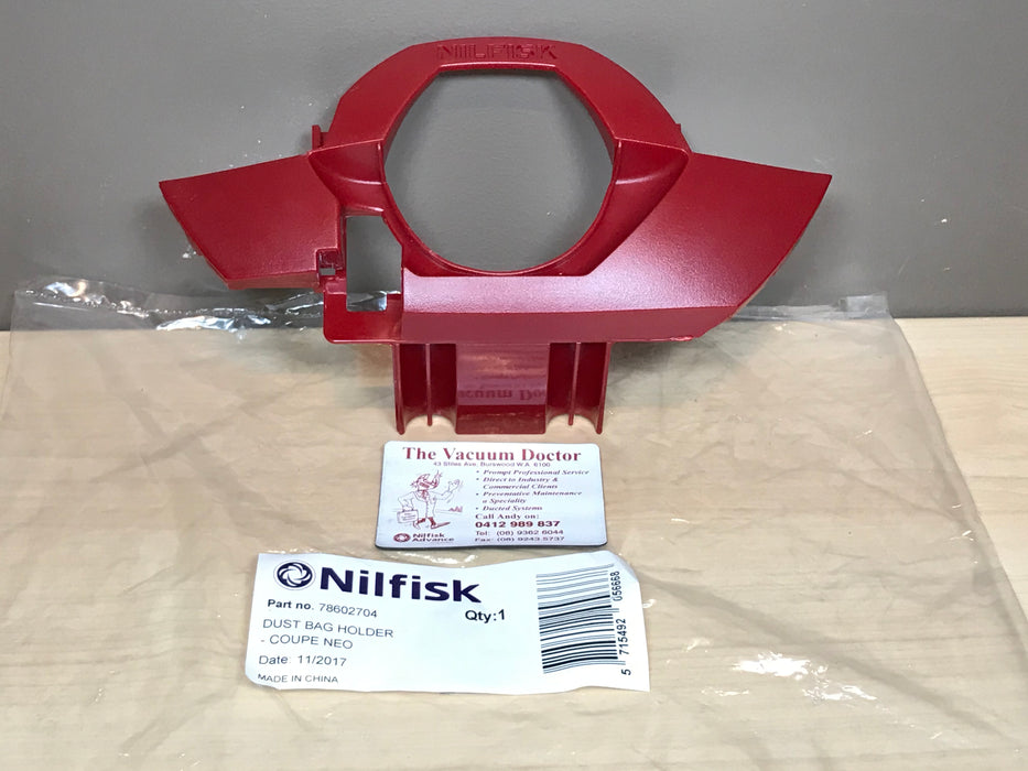 Nilfisk Coupe-Neo Domestic Vacuum Cleaner Dustbag Holder - TVD The Vacuum Doctor