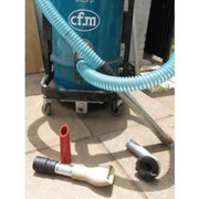 NilfiskCFM Industrial Vacuum 50mm Black Conductive Rubber Hose Cuff - TVD The Vacuum Doctor