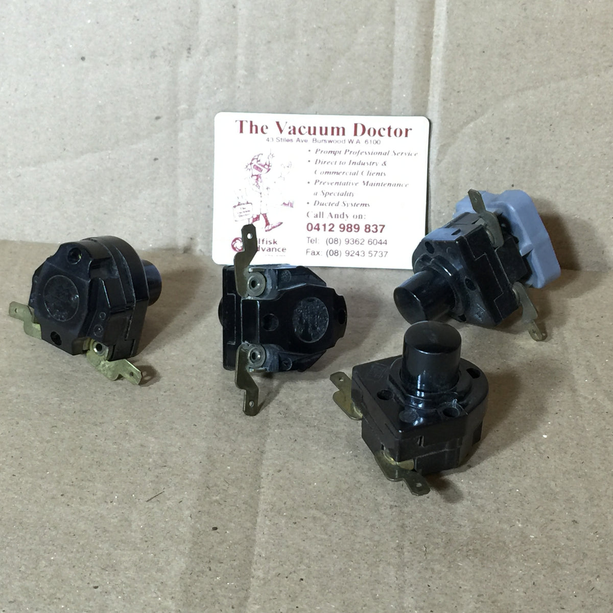 Original Nilfisk and Tellus GS80 Vacuum Cleaner 2 Pole Switch Sechand