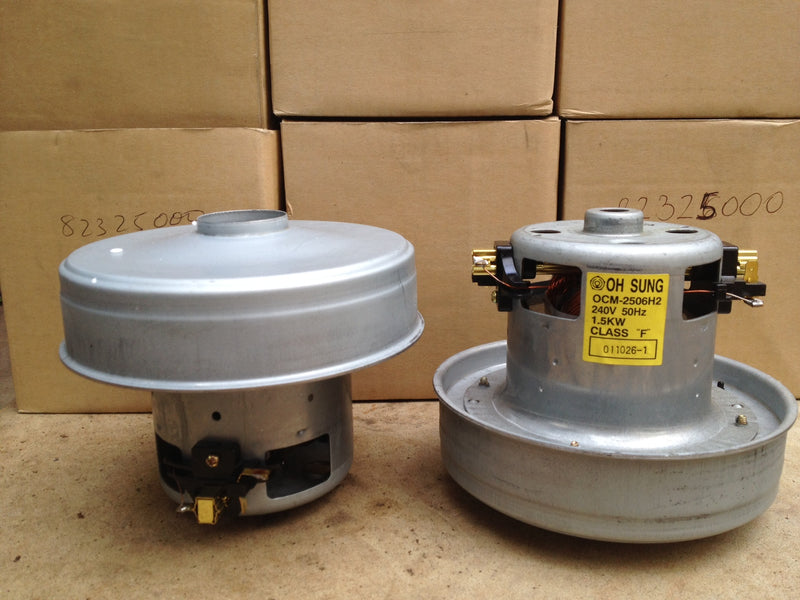 Nilfisk Coupe Parquet Domestic Vacuum Cleaner Single Stage Flow-Thru 240Volt Motor - TVD The Vacuum Doctor