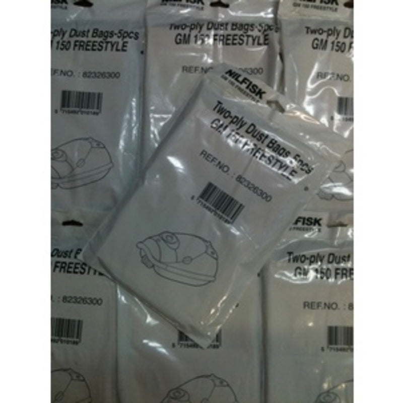 Nilfisk GM150 Freestyle Vacuum Cleaner Dustbags NO LONGER AVAILABLE SEE 30050002 - TVD The Vacuum Doctor
